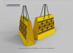 ساک دستی افقی طرح فرش